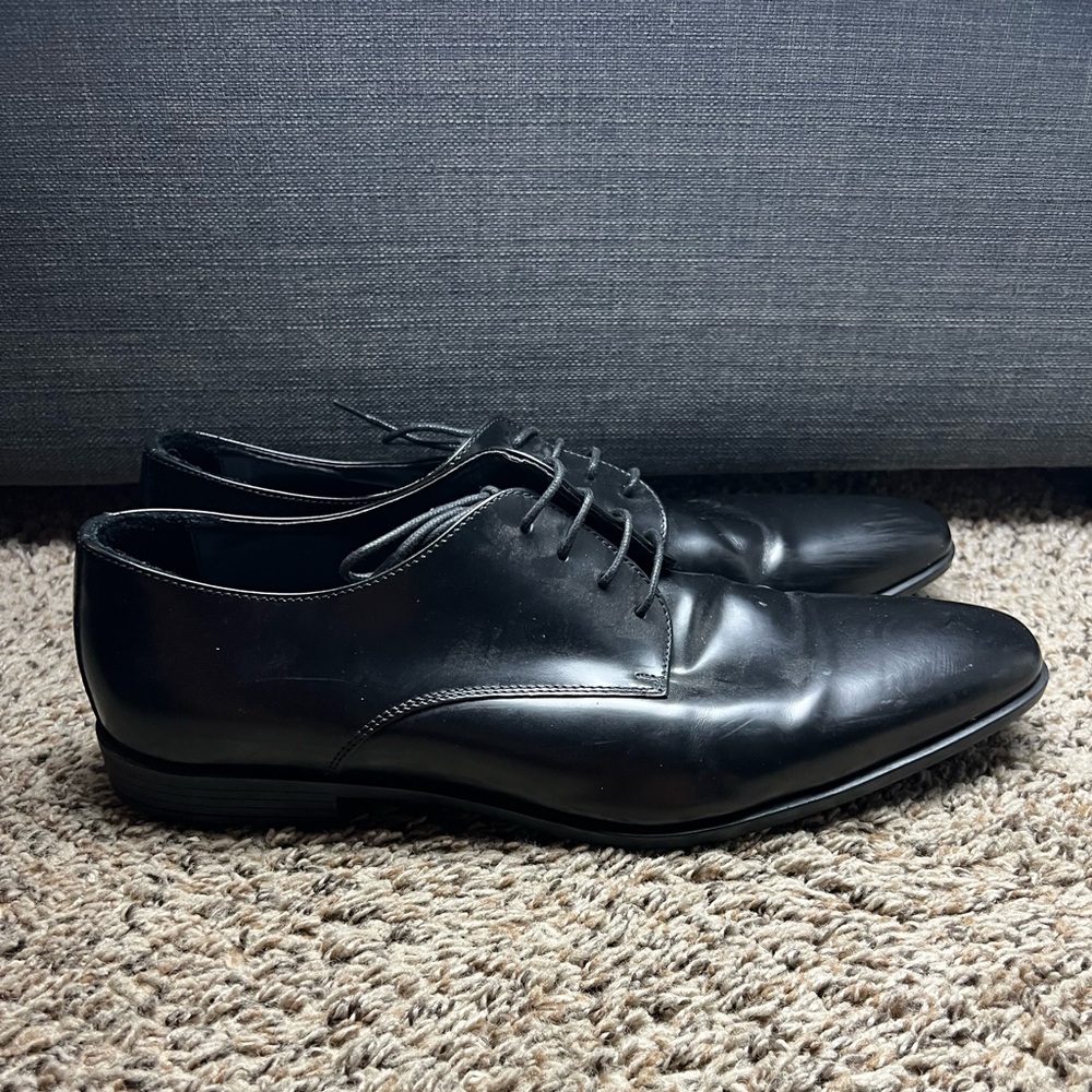 Rail Classic Black Men's Dress Shoes